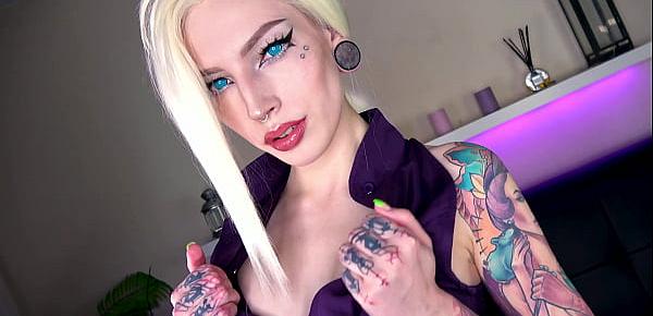  Ino by Helly Rite teasing for full 4K video cosplay amateur tight ass fishnets piercings tattoos